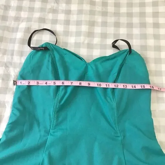 Joseph Ribkoff black velvet strapless ruffle tulle dress crinoline fit & flare 8 - Picture 8 of 16